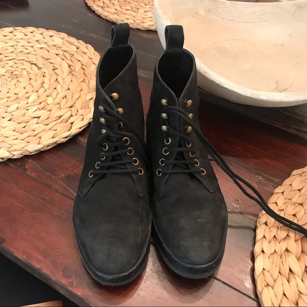 Jenni Kayne Oiled leather canyon boot